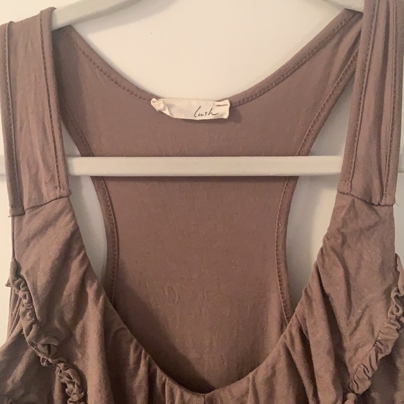 Ruffle Racerback top - Picture 2 of 5